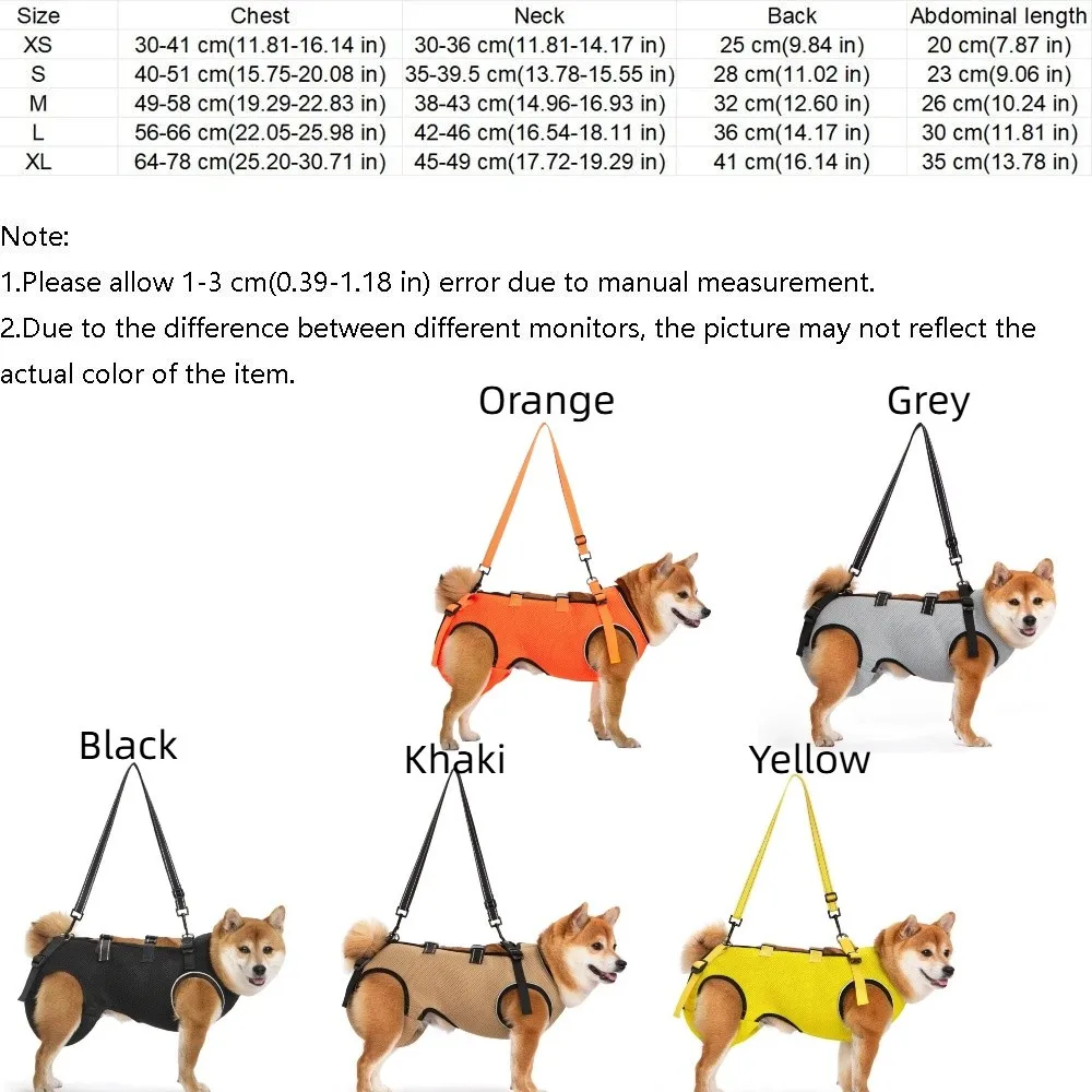 Adjustable Dog Lift Harness 6