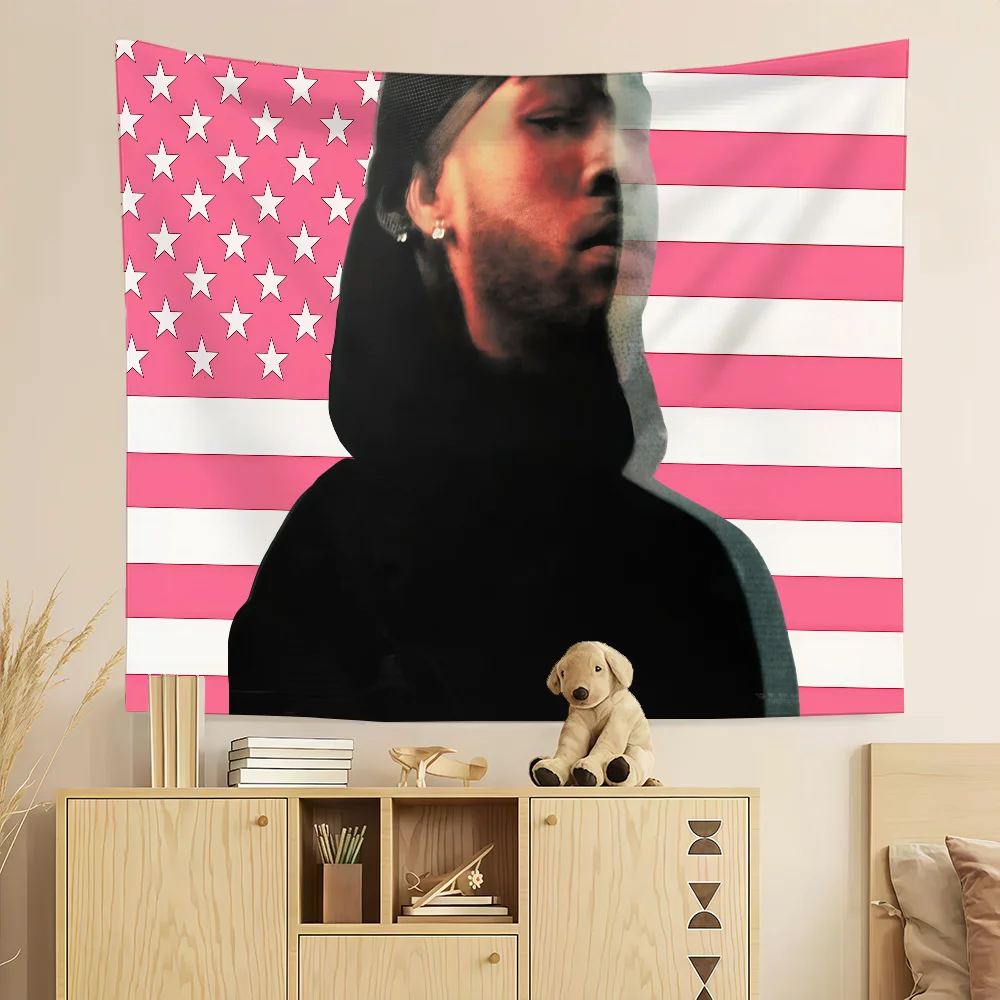 Singer P-PartyNextDoor-S flag Room Decoration Wall Tapestry Hanging Aesthetic Bedrooms Advertising Banner