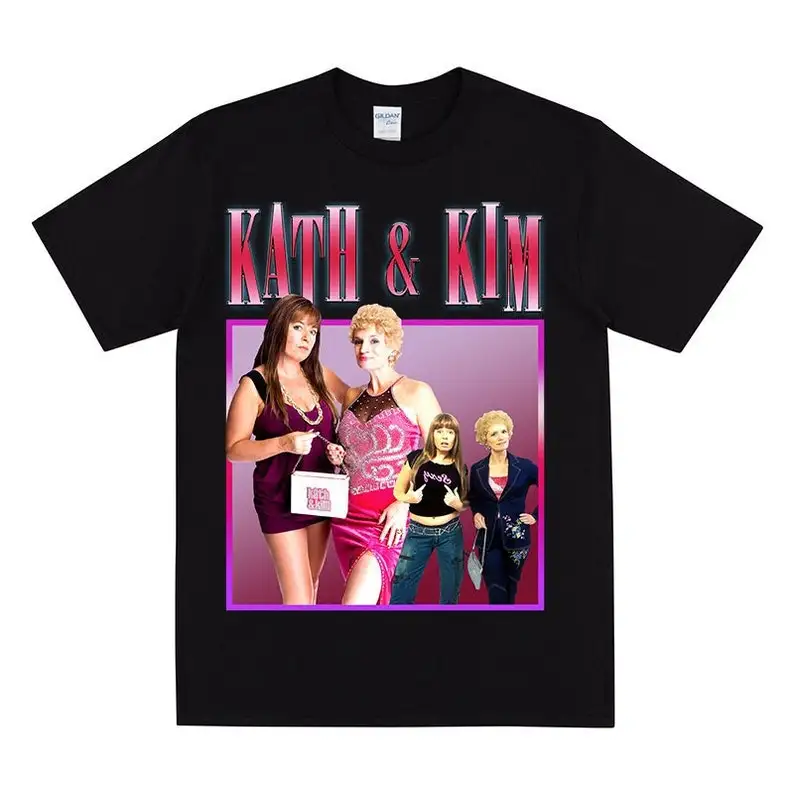 KATH & KIM Homage T-shirt Australian Pop Culture Funny T Shirt Of Kath And Kim Vintage Tshirt Noice Different Unusual