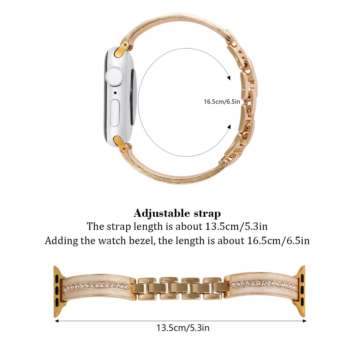 وصلة سوار معدني ممتاز لسلسلة ساعات أبل 8/7/6/10/9 40 مللي متر 41 مللي متر 38 مللي متر 42 مللي متر 44 مللي متر 45 مللي متر 46 مللي متر حزام