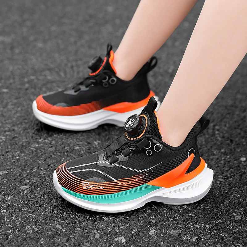 

Bright-colored Thick-soled, Comfortable Parent-child Style, Rotating Buckle Design, New All-season Casual Sports Shoes