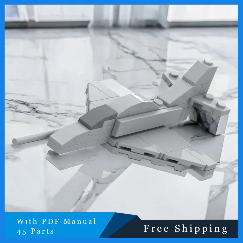 45 個戦争シリーズテクノロジー軍用機モジュラー MOC クリエイティブビルディングブロックモデル DIY 組み立て子供のおもちゃフェスティバルクリスマスギフト