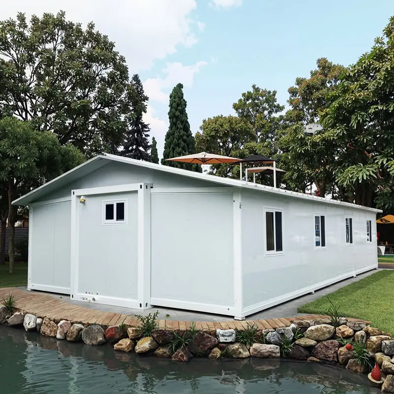 Customized Foldable Container House for Disaster Relief Portable Collapsible Prefab Shelter NGO Project Wholesale