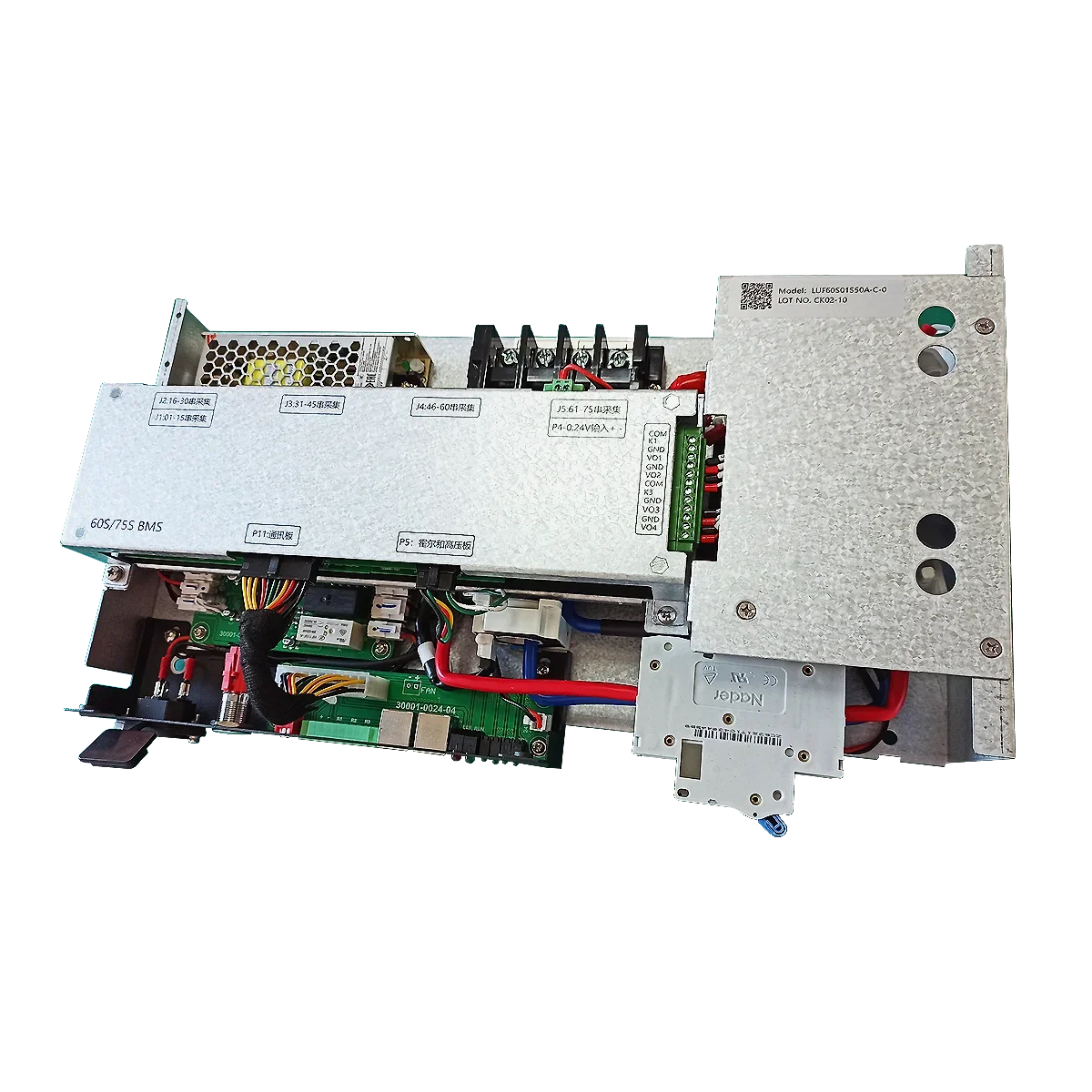 

60S 192V LiFePO4 Battery Management System (BMS) 50A Charging Voltage with RS485 CAN Communication Passive Balance