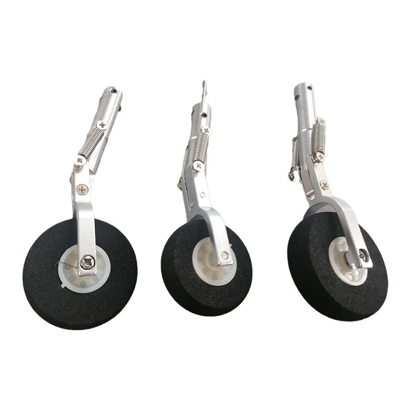 SHEagle 1220mm Guardian RC Plane Front Landing Gear Shock‑Absorbing Upgrade Part For FMS 1400/182V2 64mm Ducted Fan F16 Aircraft