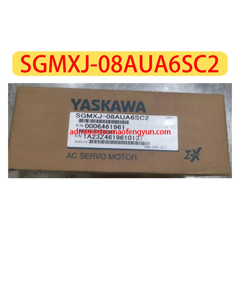

SGMXJ-08AUA6SC2 Brand new Servo Motor SGMXJ 08AUA6SC2，Fast shipping