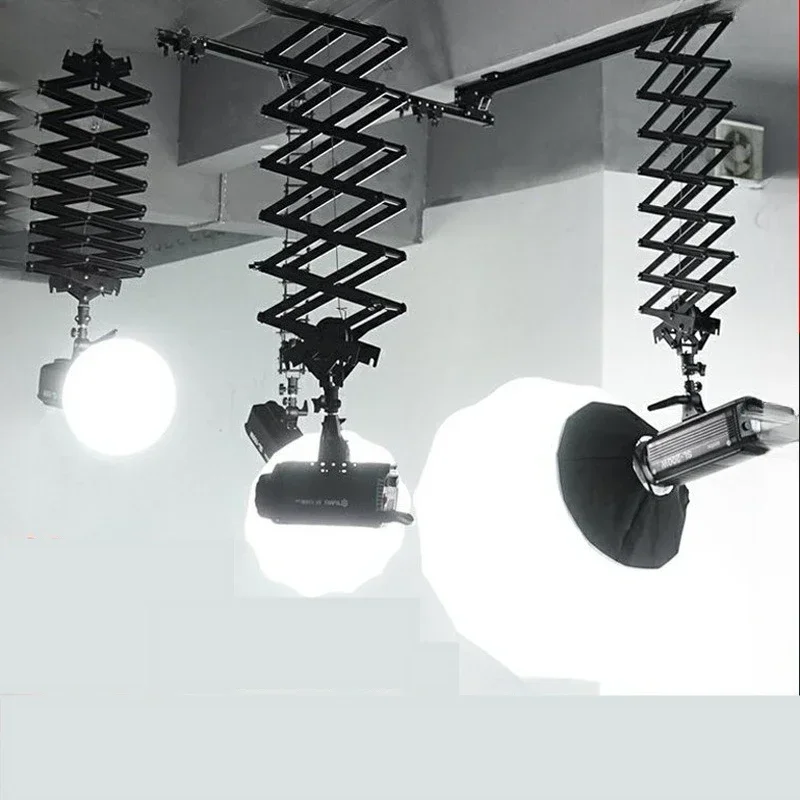 Hanger light holder hinge boom telescopic instrument