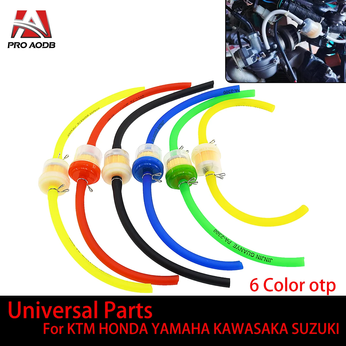 

Universal Gas Fuel Gasoline Oil Filter for Scooter Motorcycle Moped Gas Scooter Dirt Bike ATV Kart Oil Fuel Filter For KTM Honda