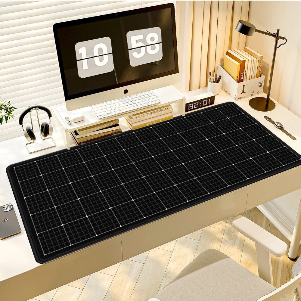 tapete-de-mesa-grid-preto-mouse-pad-gamer-para-laptop-carpete-de-escritorio-mousepad-grande-xxl-anime-para-mesas-de-computador-mouse-pad-de-borracha-deskmat-grande