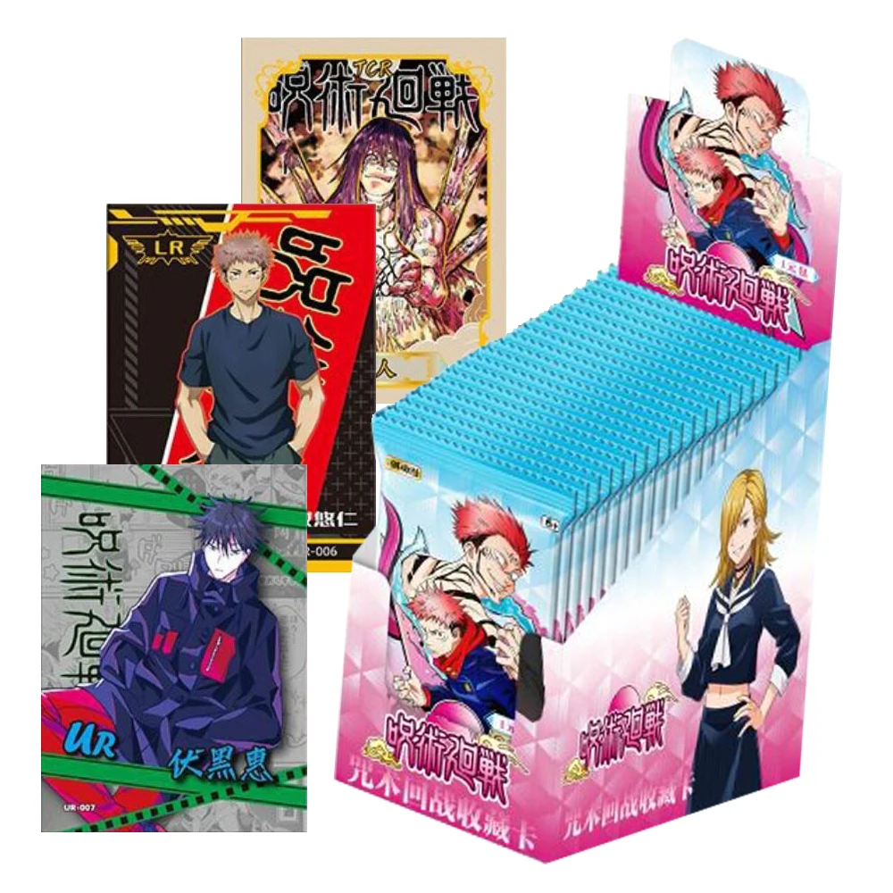 

Fantasy Adventure Anime Jujutsu Kaisen Collection Cards for Friends Popular Characters High Quality Comic Poster Cards Xmas Gift