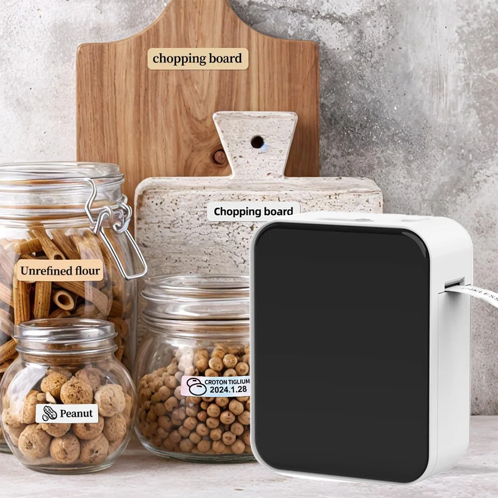 Marklife Mini Label Printer P15 Bluetooth Thermal Label Printer Maker For School Office Kitchen To Gift/Diy Creative/Marking