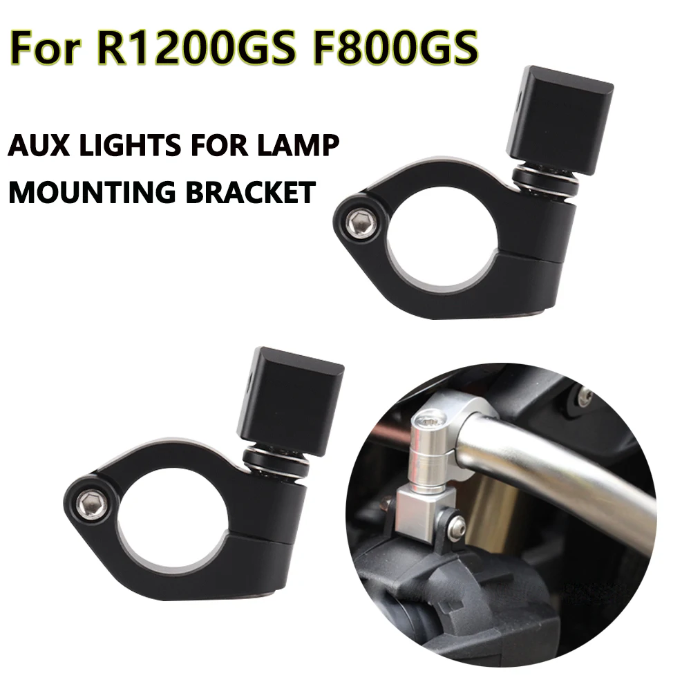 

Front Aux Lights Fog Lamp 25mm Bracket For BMW R1200GS LC/ADV R1250GS F800GS R1150GS Motorcycle Headlight Clamp