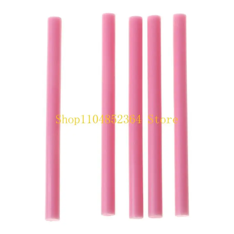 652F Transparent Hot-melt Sticks 7x100mm 5x Adhesive DIY Tools for Hot-melt Repair Sealing Wax Envelope