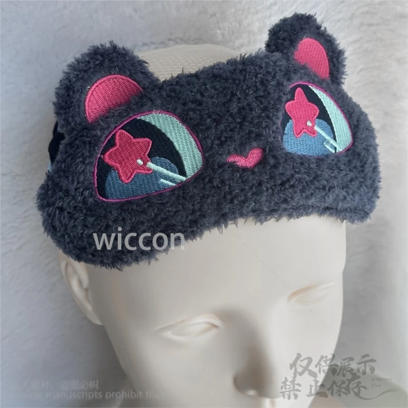 อะนิเมะคนต่างด้าวคอสเพลย์ Till Tradingcard เครื่องแต่งกาย Kawaii น่ารัก Cat Mask Eye Patch Hairpins สติกเกอร์ Props สําหรับของขวัญที่กําหนดเอง