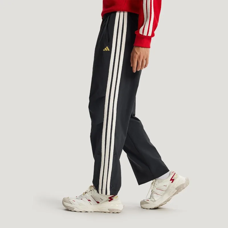 Adidas Spring and Autumn Men's Water Rejection Woven Straight Sports Trousers KR3077