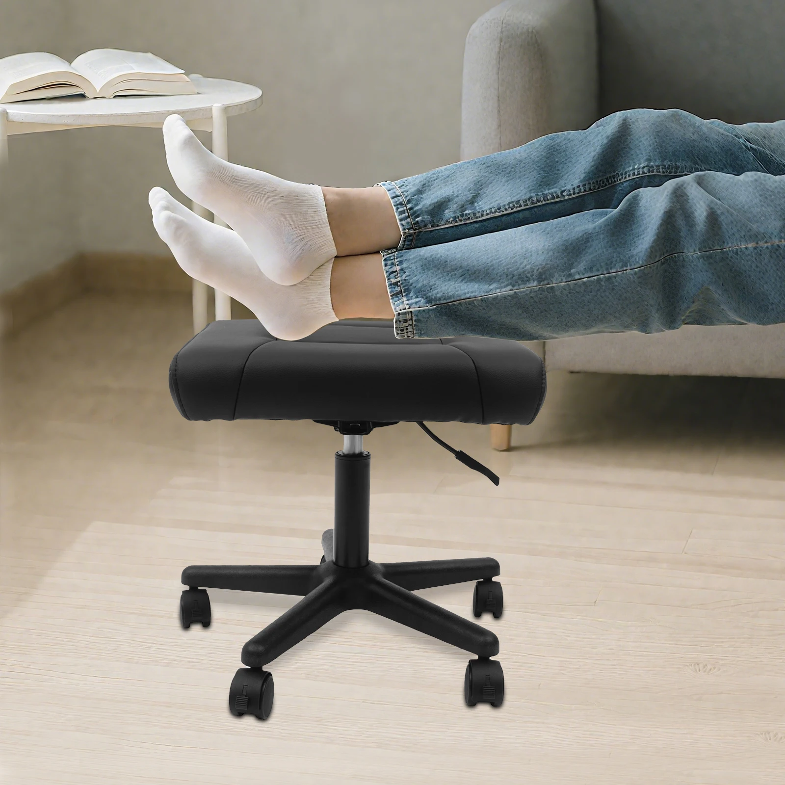360 ° 회전식 사무실 발 받침대, 높이 조절 가 - Footrest Under Desk 리뷰 및 가격