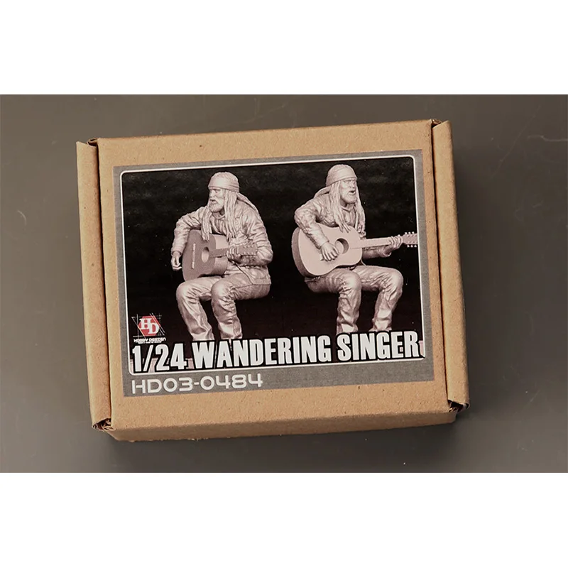 Hobby Design HD03-0484 1/24 Wandering-Singer (Resin+PE) Detail-up Set Hand Made Arts for Professional Adults