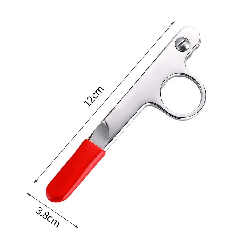 1PC Stainless Steel Sewing Scissors V-Shape Thread Cutter for Embroidery & Cross-stitch DIY Crafting Tool