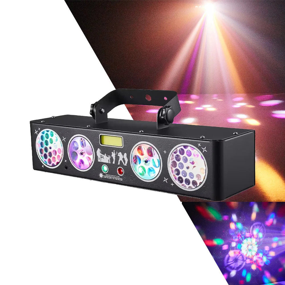 

30W DJ Light Remote Control Party LED Beam Lights Sound Activated Strobe Stage Effect For Disco Club Wedding Bar Home