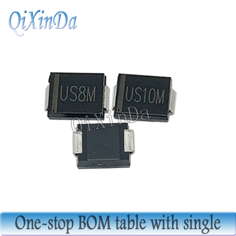 20PCS RS8MC RS10MC ES8JC ES10JC US8MC US10MC DO-214AB US8M US10M ES8J ES10J RS8M RS10M SMC New Fast Recovery Diode