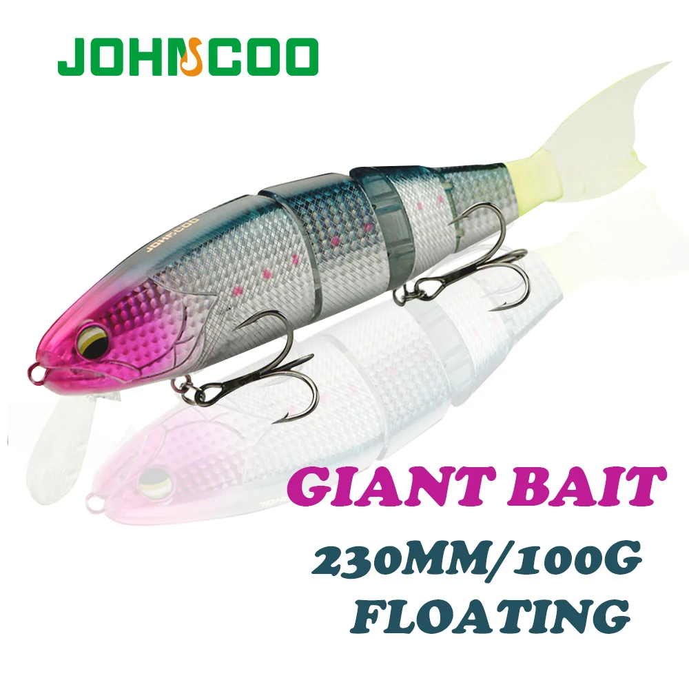 Swimming Bait Jointed Fishing Lure Floating Hard bait with Jerk Fishing Lure For Big Bait Bass Pike Minnow Lure High Quality