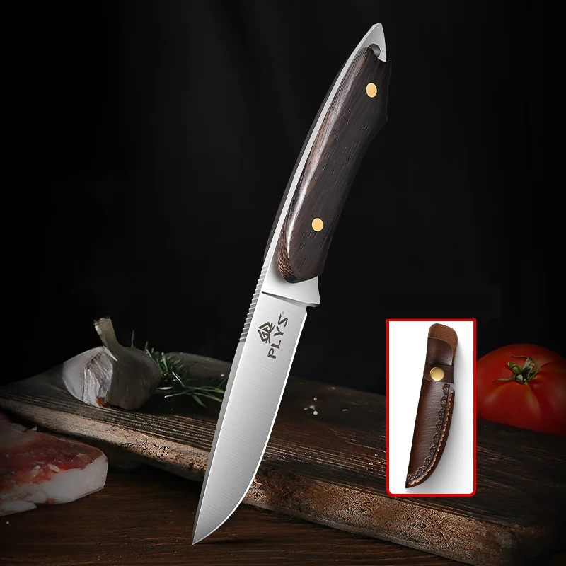 Japanese Thickened High Hardness Knife, Outdoor Camping Knife, Carry-on Defense Knife, Cutting Knife