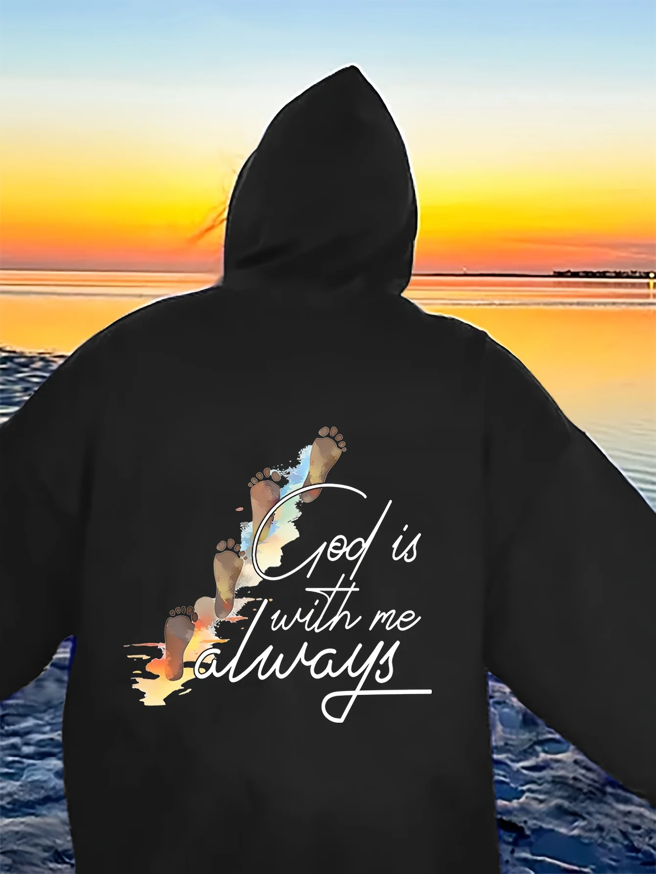 

Graphic Printing Autumn and Winter Pure Cotton Men's and Women's Hoodies Casual Outdoor Street Sports Loose Training Brand Trend