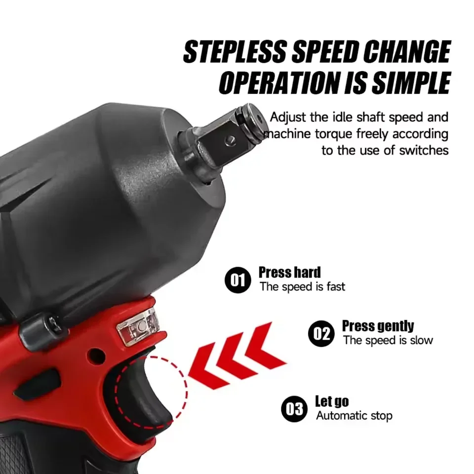 Klucz udarowy Milwaukee M18 Compact o momencie obrotowym 1300 Nm do konserwacji pojazdów i ciężkich maszyn, zapewniająca mocne i wydajne działanie.