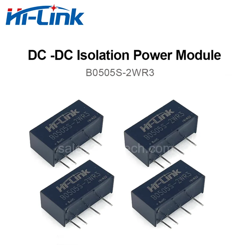 Hilink تيار مستمر/تيار مستمر B0505S-2WR3 5 فولت 4A 2 واط عزل الناتج قابل للتعديل وحدة الطاقة محول PCB المنزلية الذكية UL معتمدة