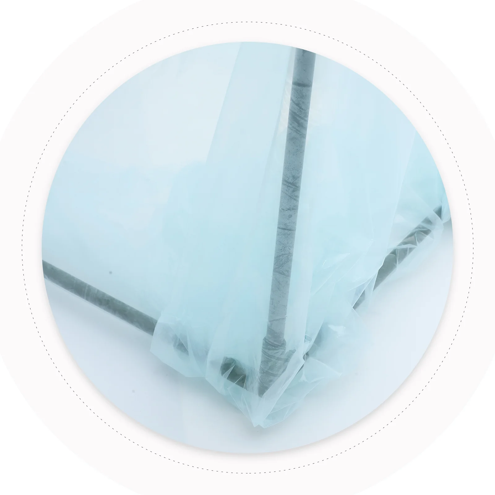 

1 Set Greenhouse Hoops Brackets Kit For Outdoor Plant Protection Durable Waterproof Insulation Film Cover Balcony Garden Flower