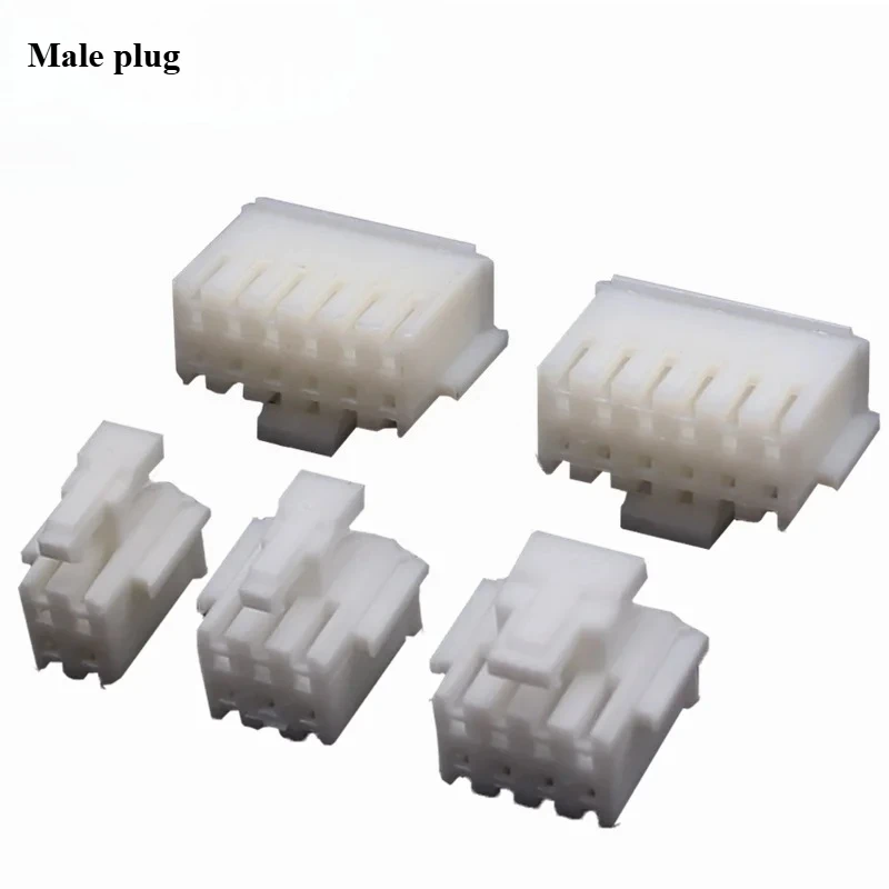 10set PHB2.0 Connector 2/3/4/5/6/7/8/9/10/12/20pin PHB 2.0mm Dual Row Housing Straight Curved Pin Receptacle Socket Terminals