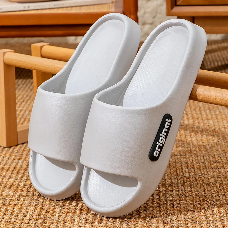 EVA Material Shoes for Men in Summer  Indoor Home  Bathroom  Anti Slip New Fashion  Thick Soled Slippers for Outdoor Wear view 6