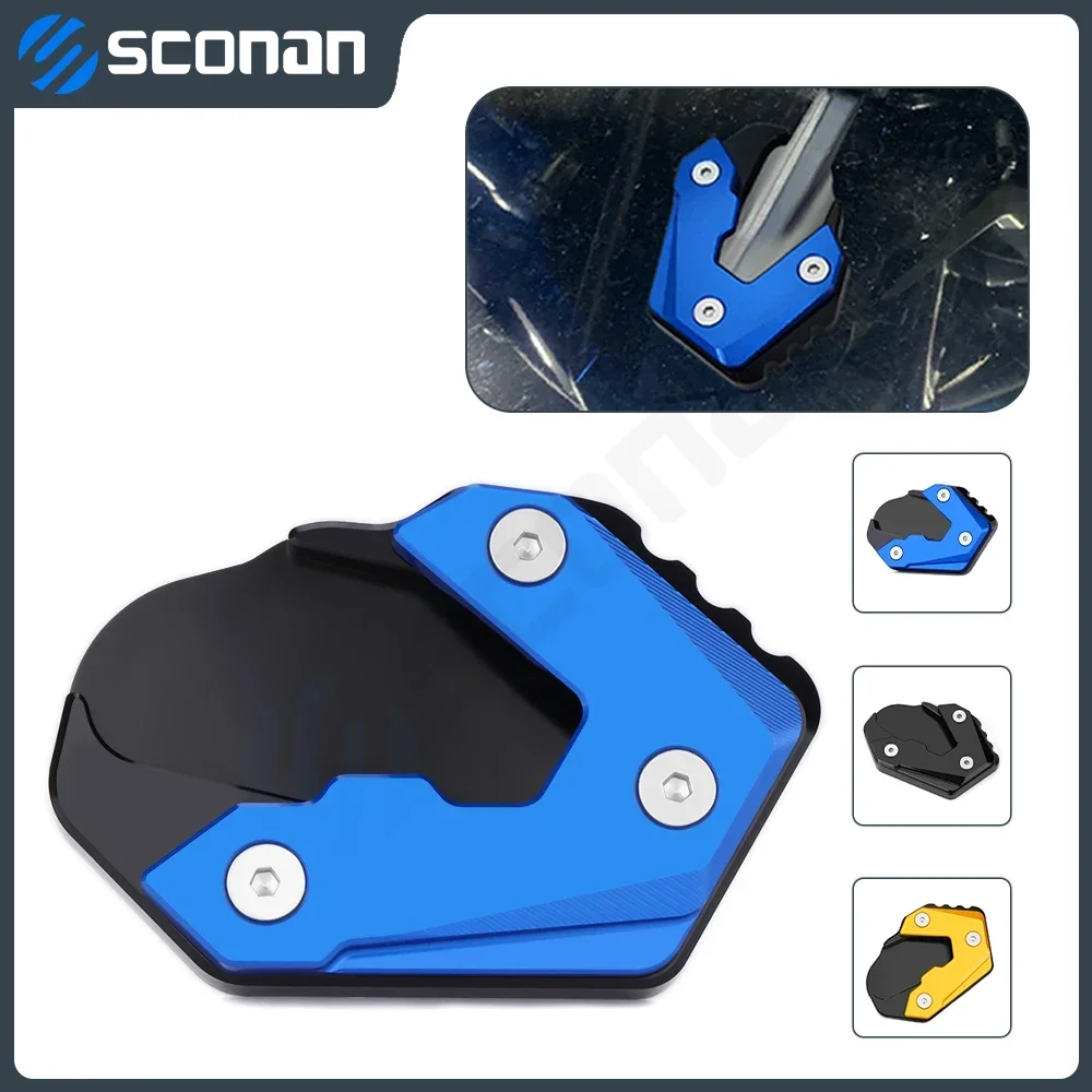 ملحقات الدراجة النارية BMW R1300 GS R 1300GS R1300GS مسند القدم لوحة تمديد حامل جانبي وسادة ألومنيوم كبيرة 2024