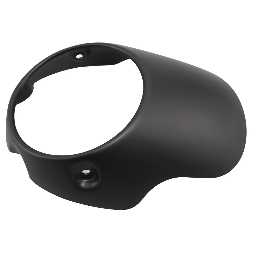 Motorcycle Front Head Windshield Motorcycle Headlight Fairing Flyscreen Surround Classic Black For Honda CB150 R Ducati Monster