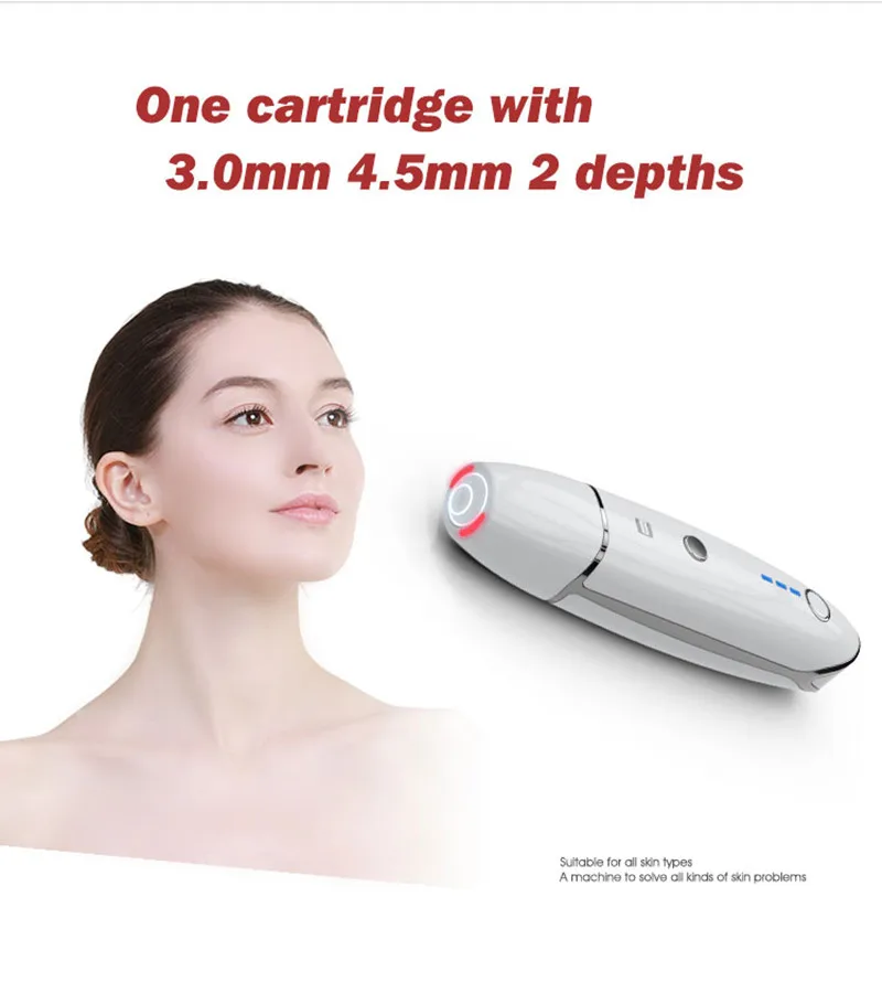 Mini portatile ad ultrasuoni RF Face Lifting linea di rimozione delle rughe a forma di V Anti-invecchiamento della pelle che stringe la cura degli occhi dispositivo di bellezza per la casa SPA