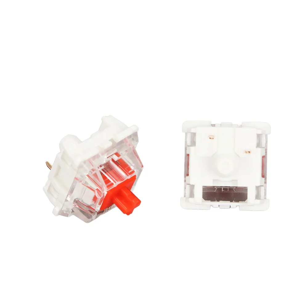 Replaceable 3 Pin Mechanical Keyboard Switch Dustproof Clear Housing universal joint Keyboard Switches Mechanical Keyboard