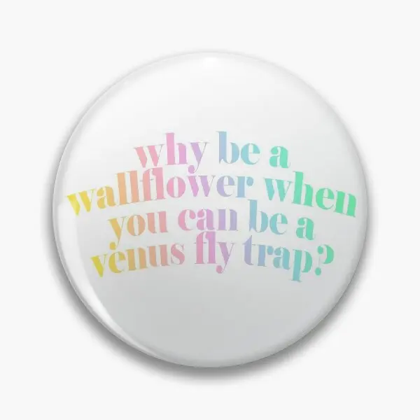 마리나 비너스 플라이 트랩 소프트 단추 핀, 만화 금속 크리에이티브 쥬얼리 모자, 연인 패션 배지 브로치, 귀여운 선물 라펠 핀