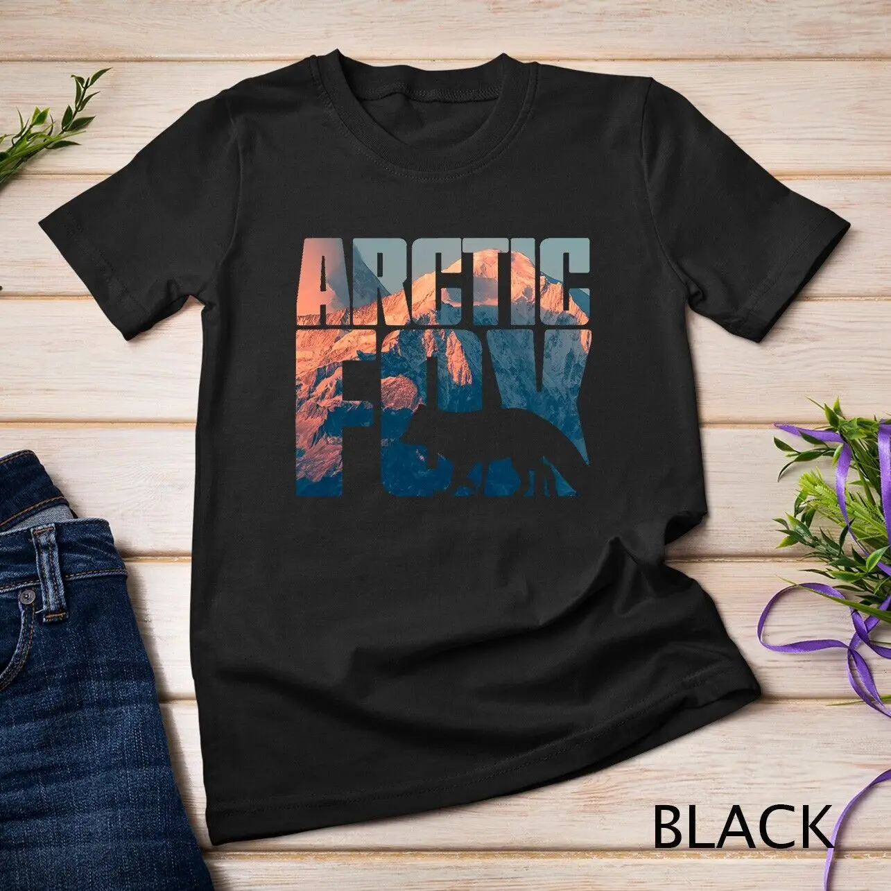 Arctic Fox Lover Colorful Clothing - Arctic Fox T-Shirt Unisex T-shirt