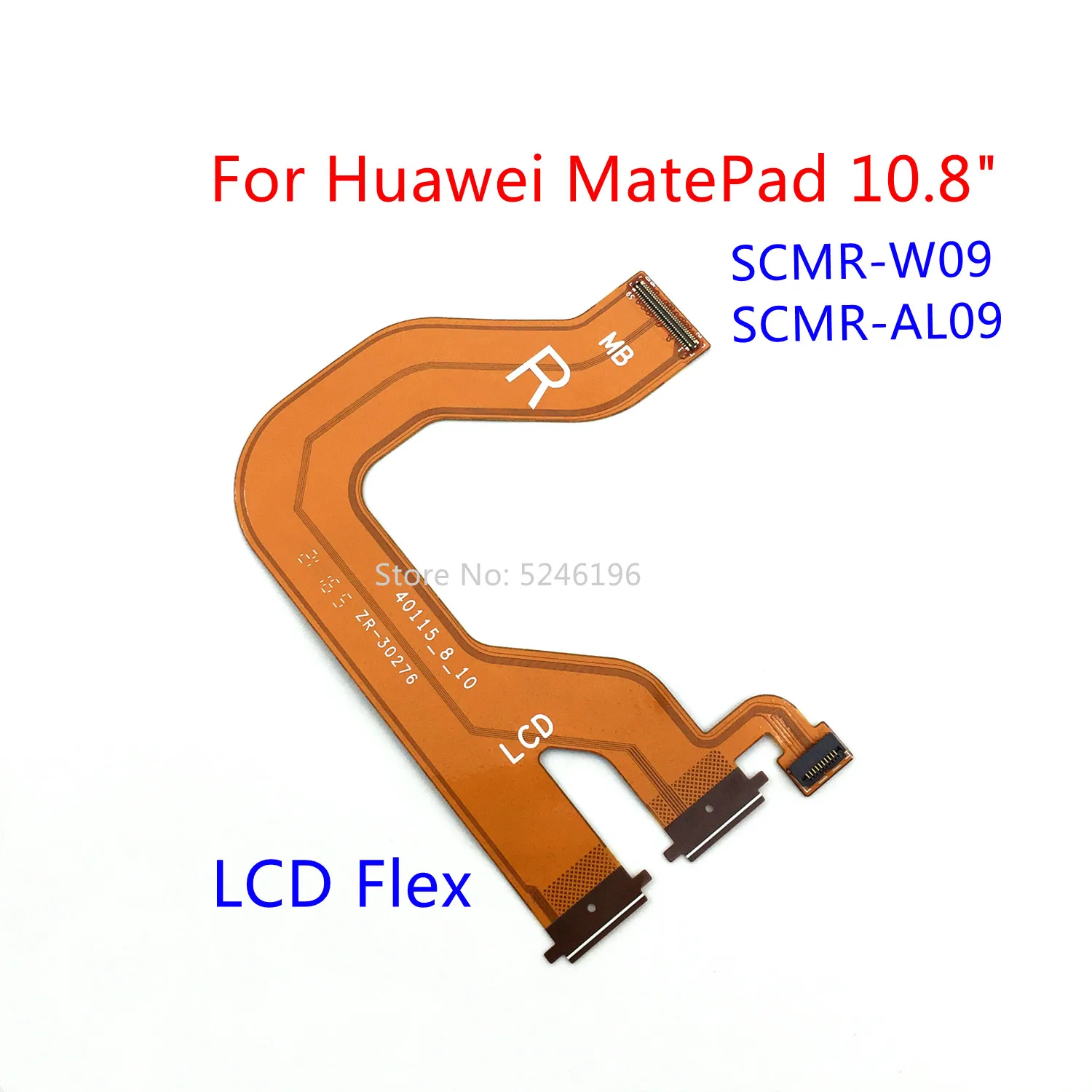 

1pcs LCD Display Flex Cable Connect Mainboard Flex Cable For For Huawei MatePad 10.8" SCMR-W09 SCMR-AL09 Replace Part.