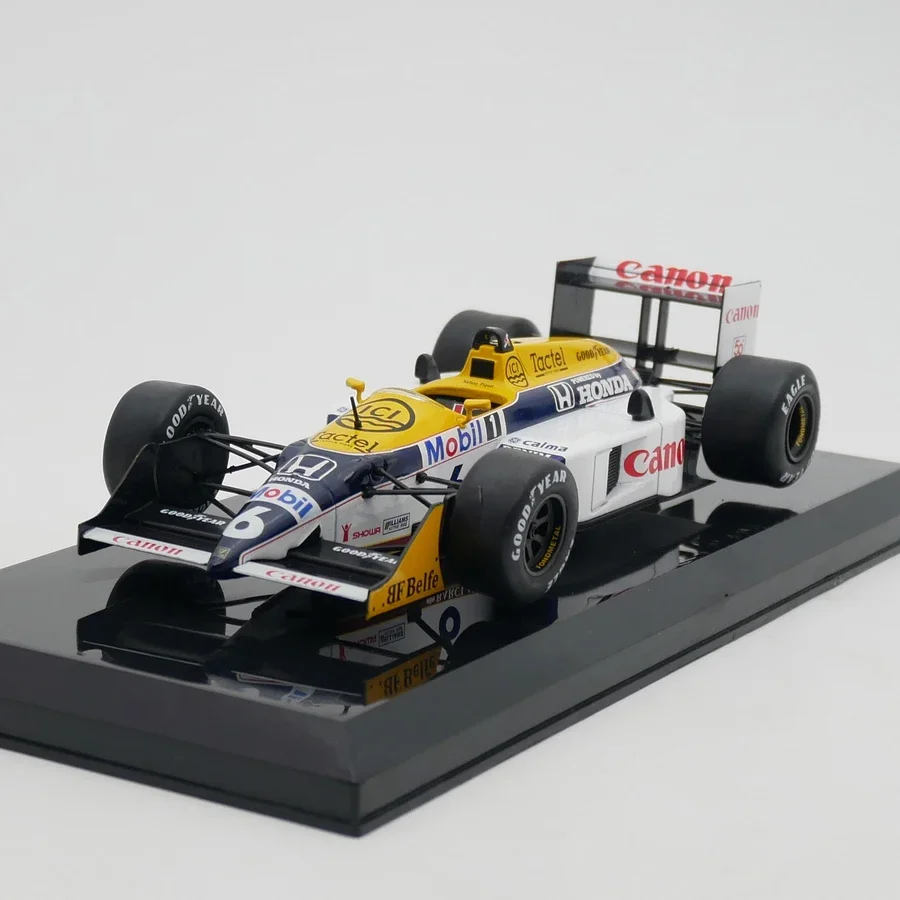 Diecast Ixo 1:24 Scale FW11B 1987 F1 Racing Alloy Classic Car Model Collectible Toy Gift Souvenir Display Ornaments