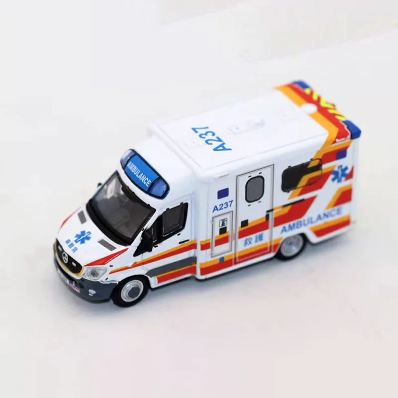 

Крошечный литой под давлением масштаб 1:76, имитация сплава Sprinter, модель автомобиля, статическая коллекция, украшенные праздничные подарки, игрушки, сувенирный подарок