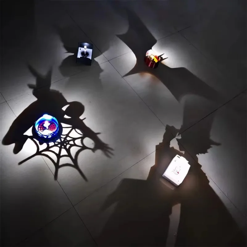 

Hot Anime Kaito Kids Conan Goku Luffy Shadow Light Projector Lamp Creative Atmosphere Night Light Surprise Toys Festival Gifts