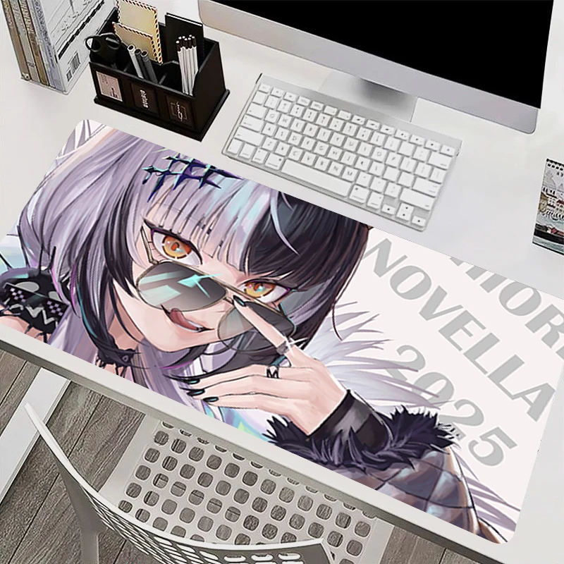 Hololive Shiori Novella Mouse Pad HD Print Game Notebook Desk Mat Large Gaming Keyboard Pad Designed specifically Anime Mousepad