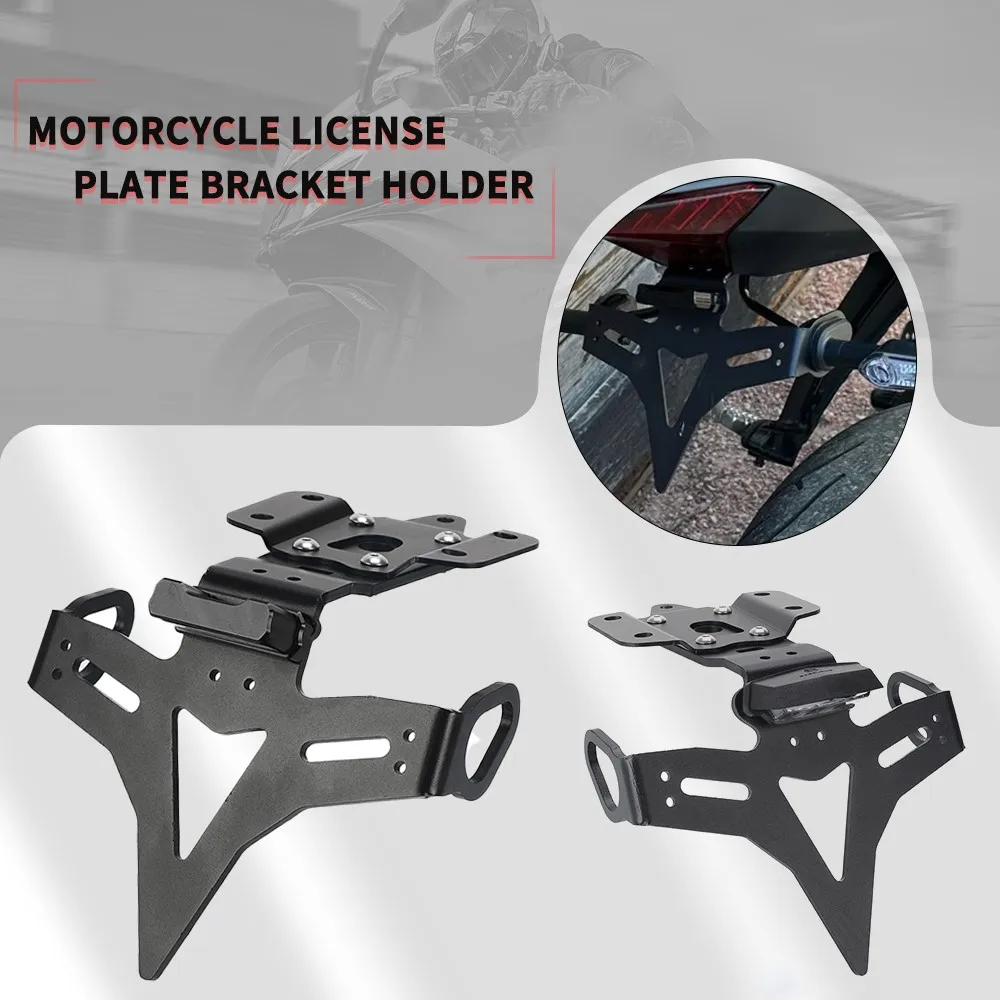 

Motorcycle FIT For Yamaha MT07 MT-07 MT 07 2013-2024 2023 2022 2021 License Plate Holder Tail Tidy Fender Eliminator Accessories