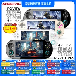 Anbernic RG VITA / RG VITA Pro Handheld Game Console IPS Touchscreen 5000mAh Video Gaming Player Supports AI Streaming RixelHK