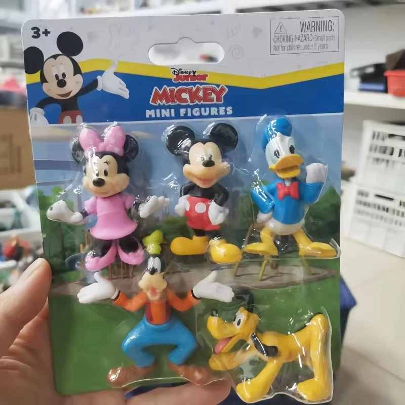 

In Stock New Original Mickey Mouse Anime Figurine Lovely Myouya Action Figure Kawaii Minnie Toys Children'S Day Gifts Toys Hot