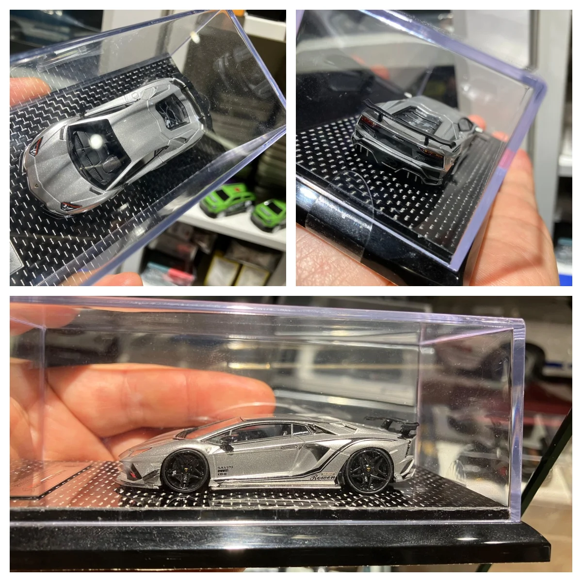

YM 1:64 Aventador S Rowen Resin Model Car Collection Limited Edition Hobby Toys