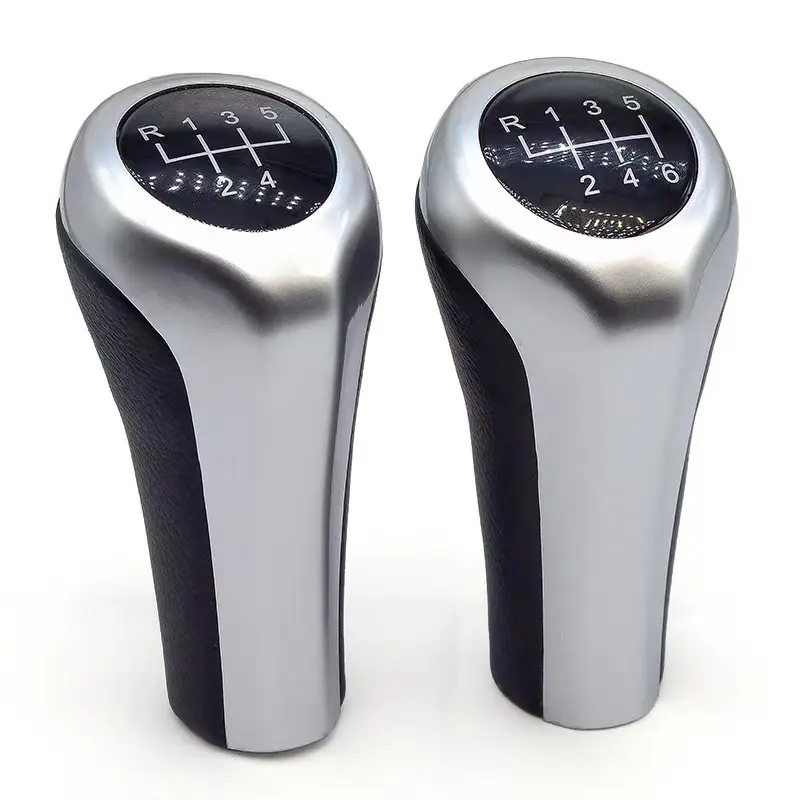 

Fit For BMW 1 3 5 6 Series E30 E32 E34 E36 E38 E39 E46 E53 E60 E63 E83 E84 E90 E91 Car 5 6 Speed Leather Gear Stick Shift Knob