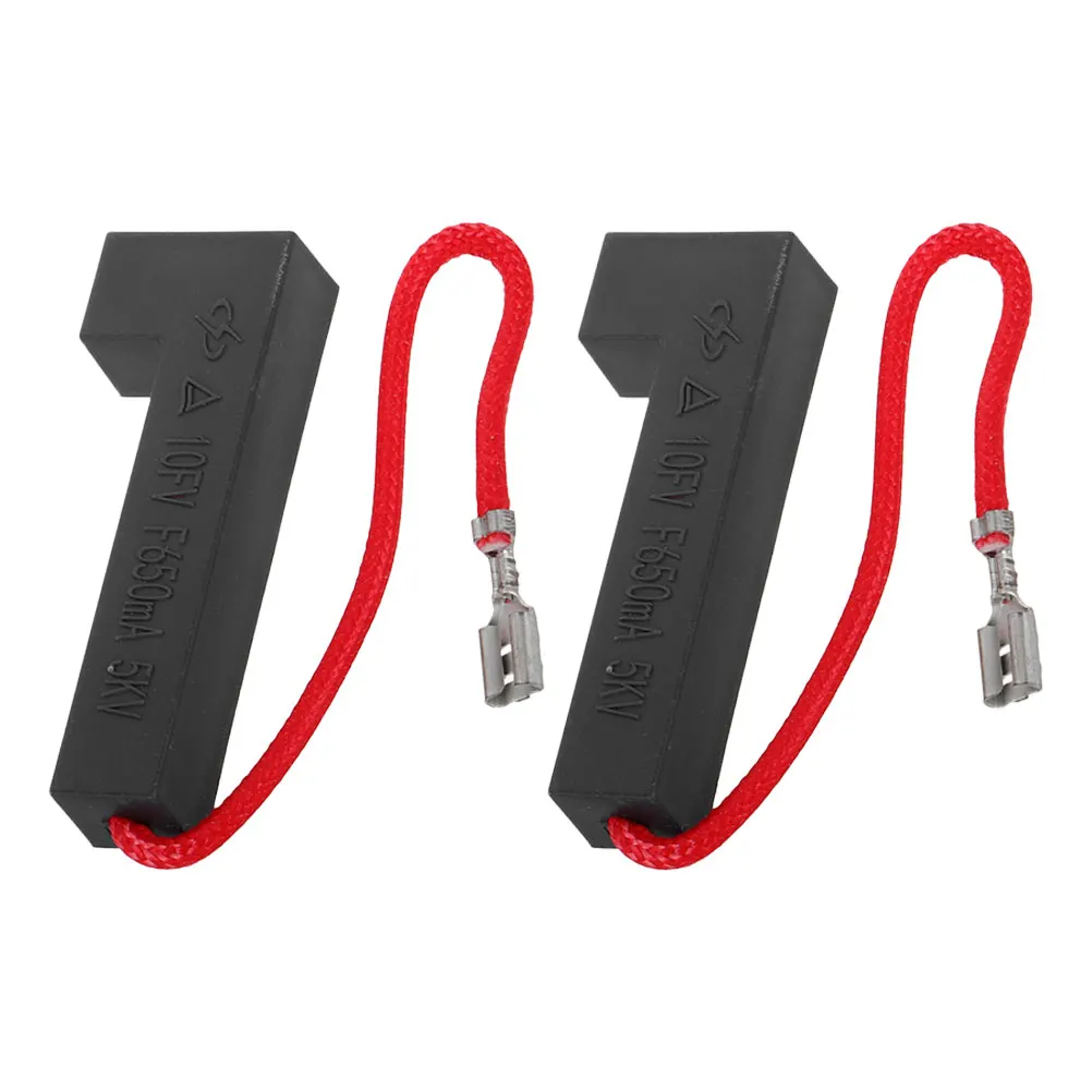 

2Pcs Microwave Kit High Voltage Fuse Capacitor Diode Repair Parts Microwave Oven Repair Insulation Tube Universal