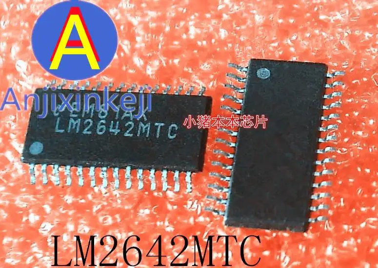 10 قطعة 100% أصلي جديد بأفضل جودة LM2642MTC LM2642MTCX LM2642 SOP في شريط حزمة جيدة 28